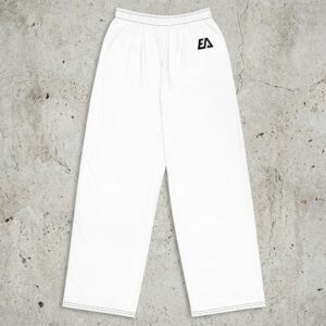 Unisex-Hose mit weiten Beinen und Allover-Druck