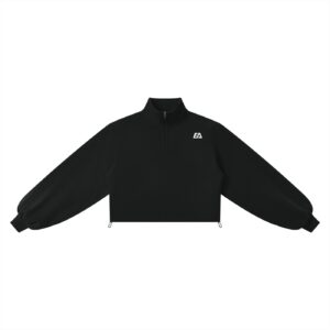 Women’s Mock-Neck Quarter-Zip Sweatshirt