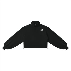 Women’s Mock-Neck Quarter-Zip Sweatshirt