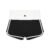 Black with White