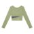 Bean Green with Dark Gray