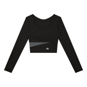 Women's Panelled Long Sleeve Yoga T-Shirt